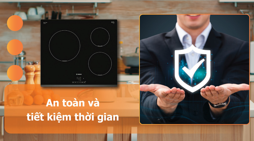 Bosch HMH.PUC631BB5E Series 4 -An toàn và tiết kiệm